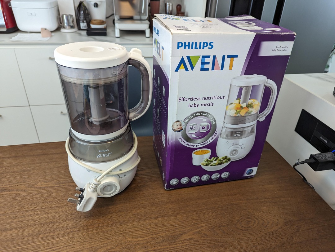 Philips Avent Steamer Blender Baby food processor, Babies & Kids