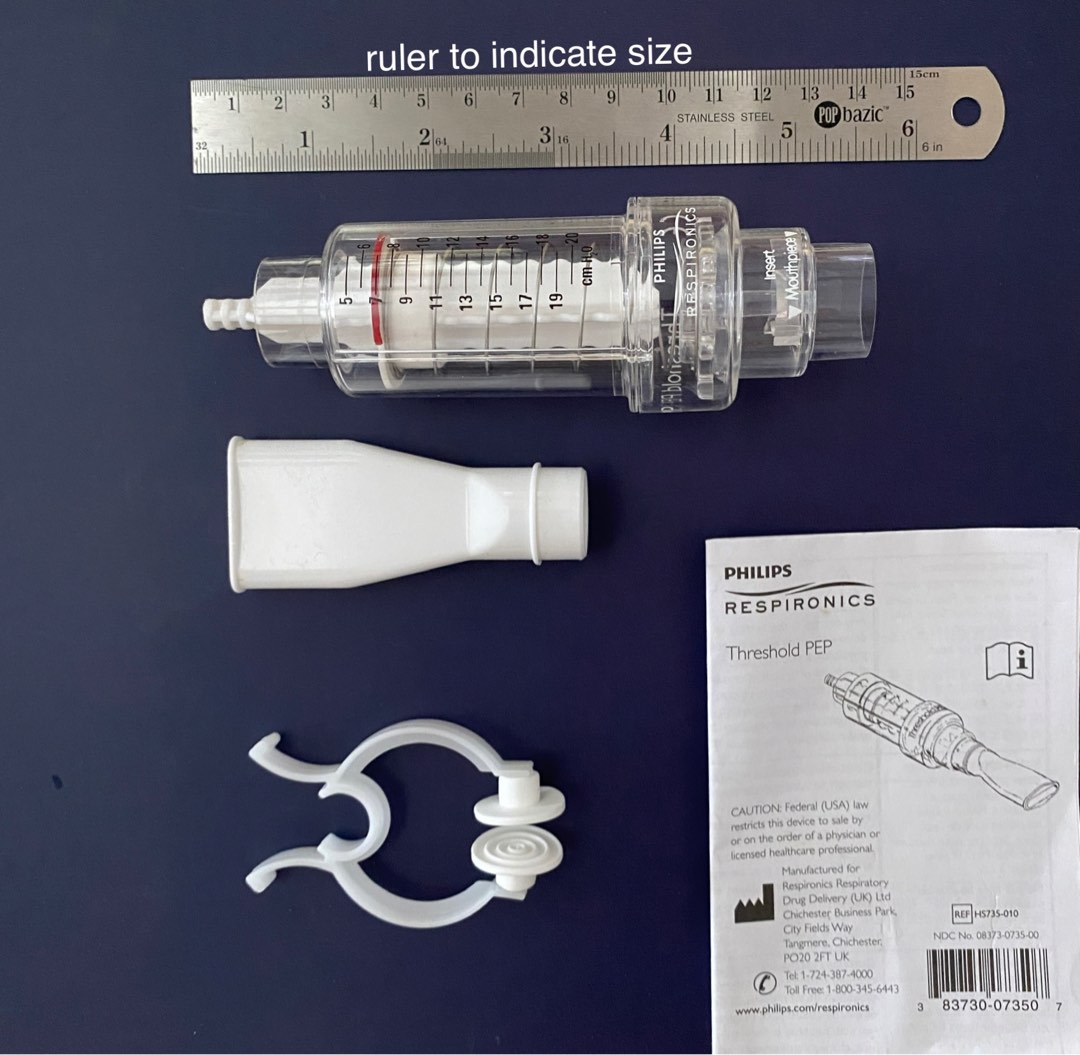 PHILIPS RESPIRONICS Threshold PEP, Health & Nutrition, Medical Supplies ...