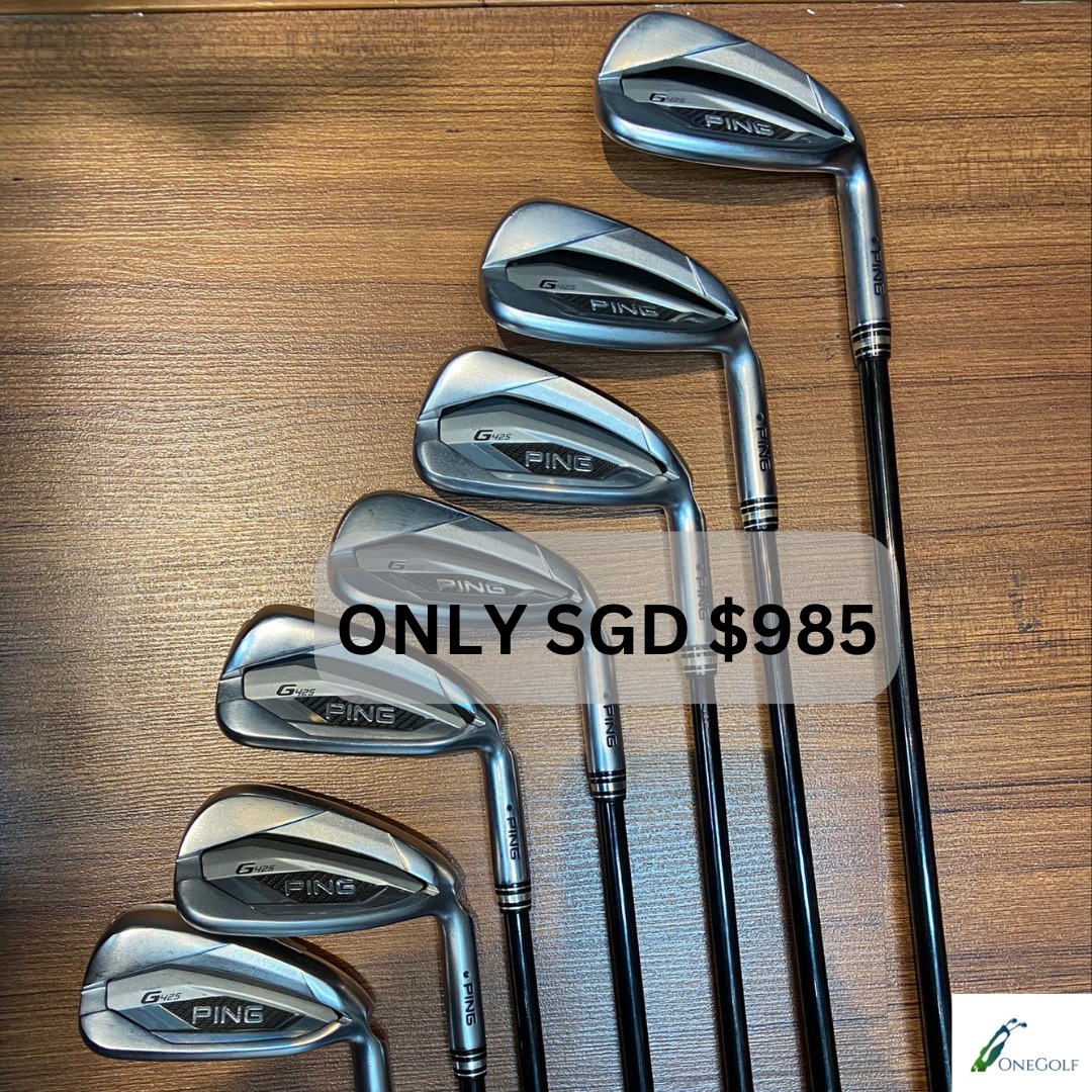 PING G425 Irons (7 Pieces) (5U) (with ALTA Distanza 40G Graphite Shaft