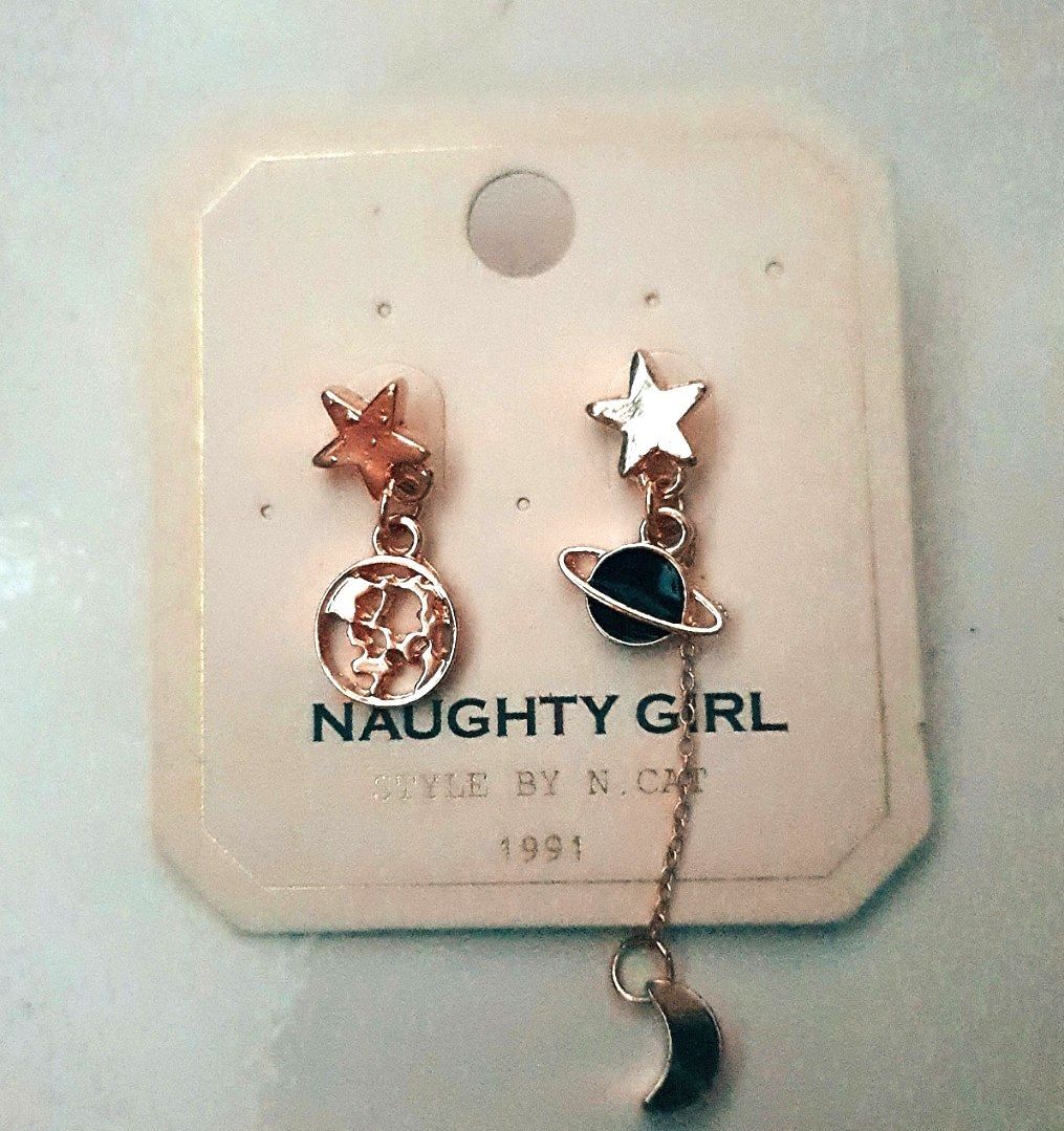 Planet earring Women s Fashion Jewelry Organisers Earrings on Carousell