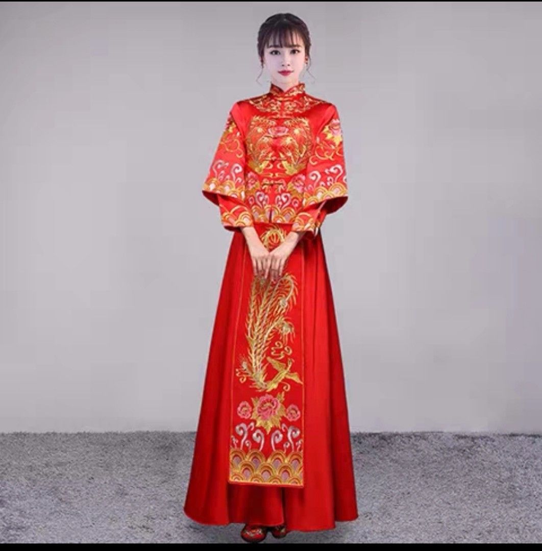 Plus size chinese wedding dress online