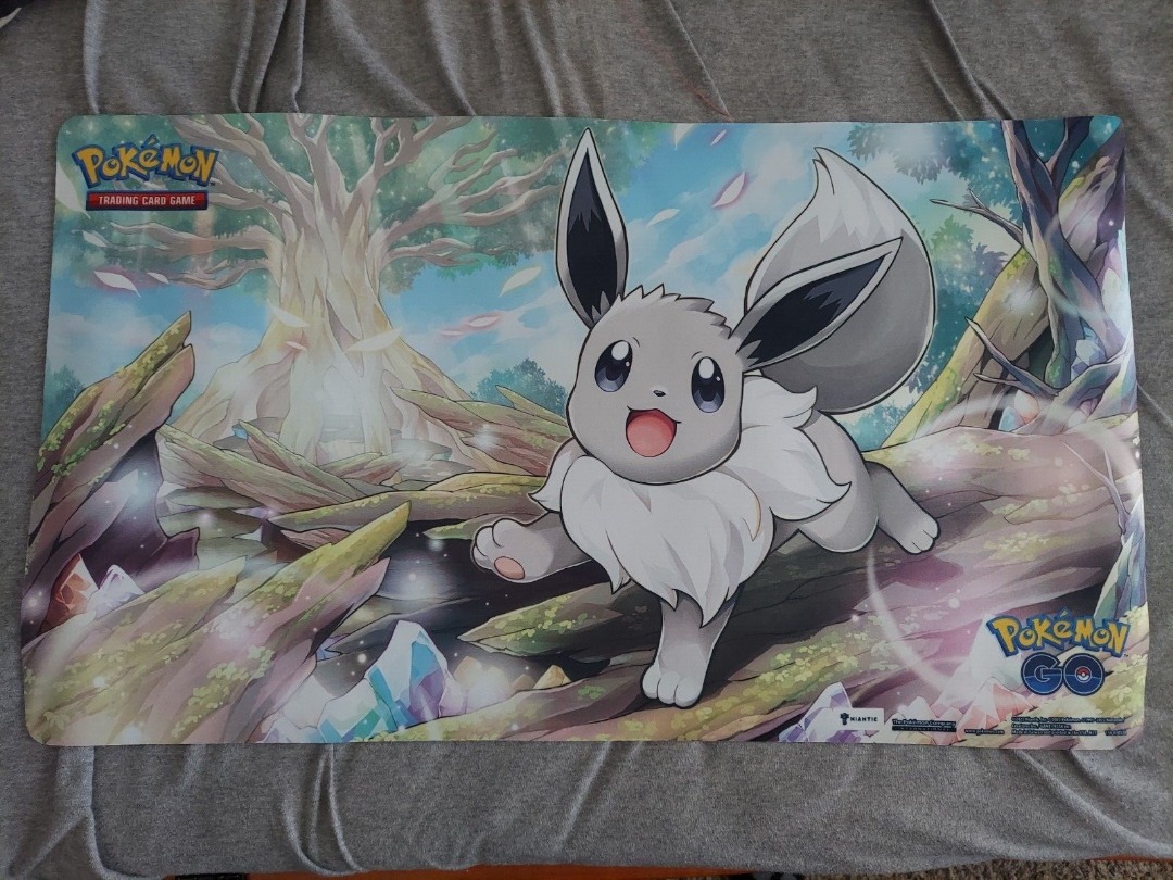 Pokemon GO Radiant Eevee Playmat, Hobbies & Toys, Toys & Games on Carousell