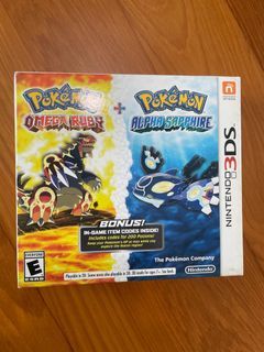 Pokémon Omega Ruby and Pokémon Alpha Sapphire Dual Pack to