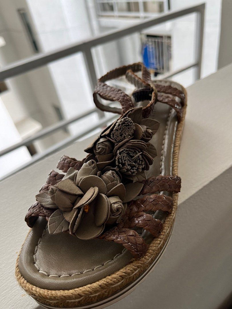 Pons leather sales sandals