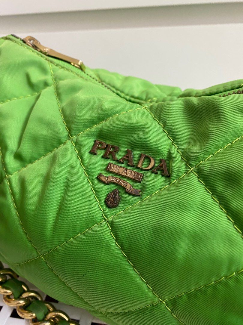 Prada nylon bag, Luxury, Bags & Wallets on Carousell