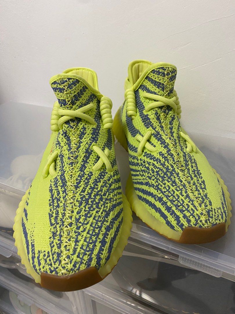 PRE OWNED YEEZY 350 V2 SEMI FROZEN, Men's Fashion, Footwear, Sneakers on  Carousell