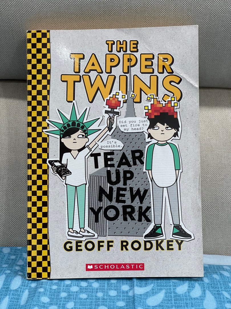????PRELOVED????THE TAPPER TWINS TEAR UP NEW YORK CITY BY GEOFF RODKEY, Hobbies   Toys, Books  Magazines, Storybooks on Carousell