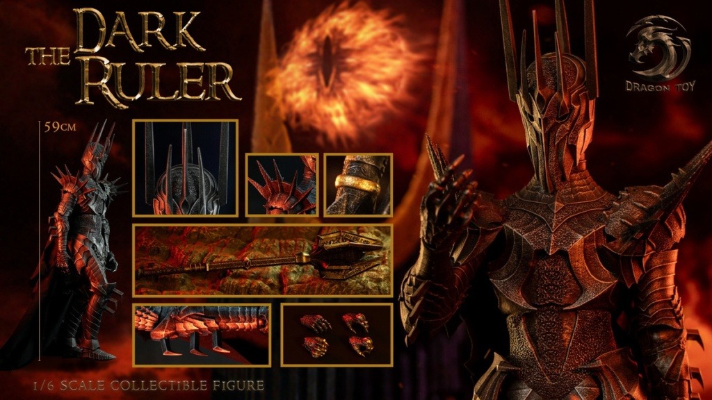 PRE-ORDER : Dragon Toy DP001 - 1/6th Scale The Dark Ruler Lord of The ...