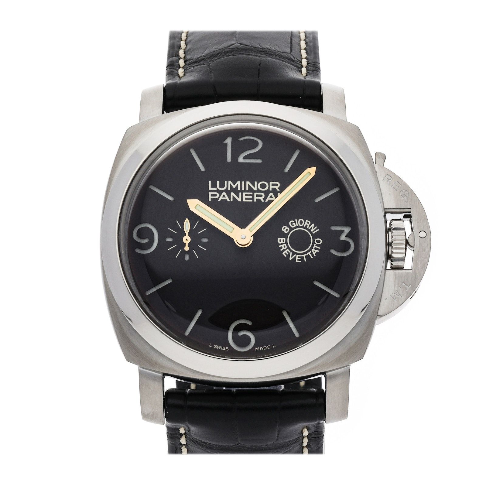 Pre Owned Panerai Luminor 1950 8 Days PAM 203 Luxury Watches on