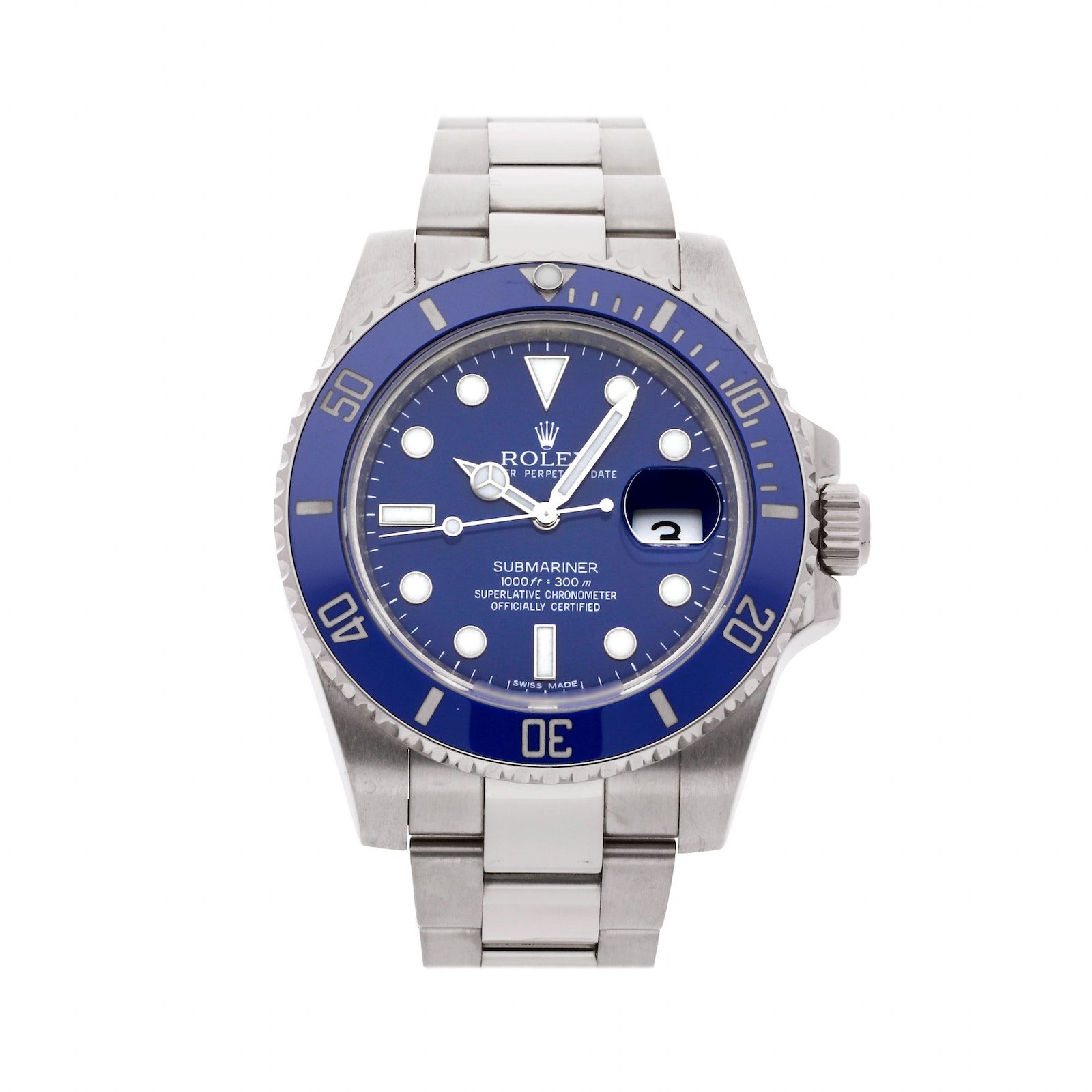 submariner smurf steel