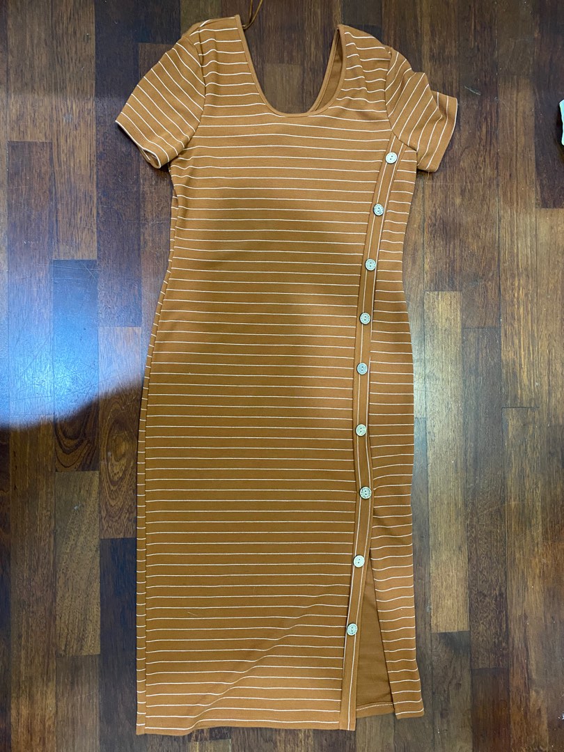 Primark shop rust dress