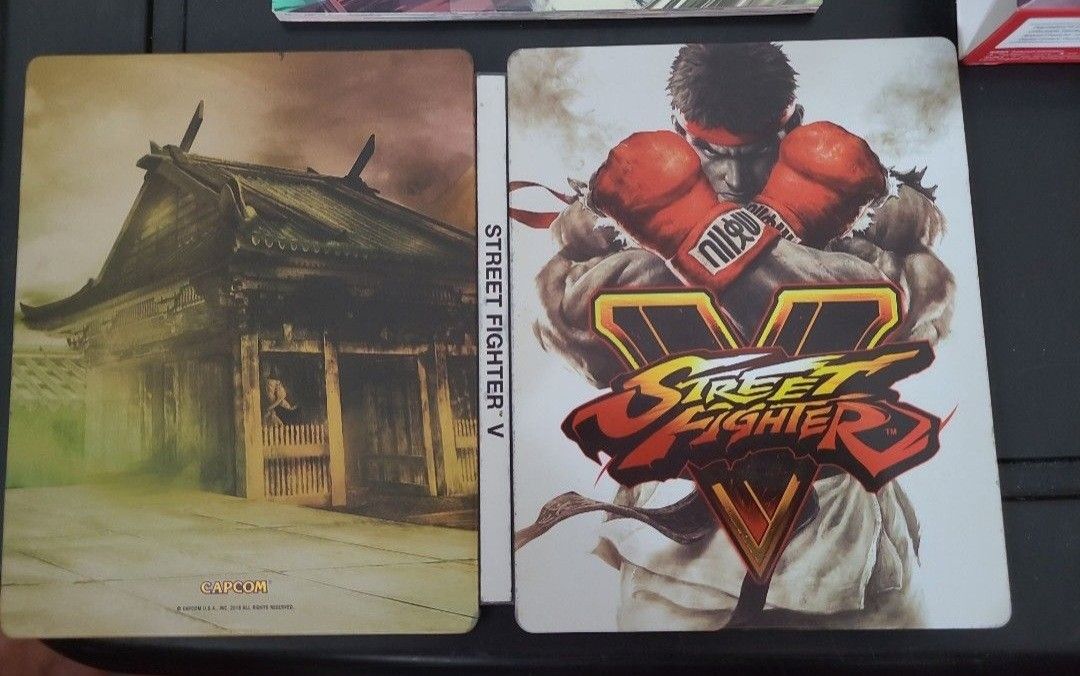 Street fighter 5 steelbook hotsell