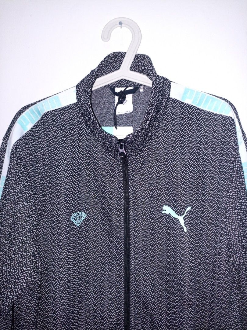 PUMA TRACK JACKET DIAMOND SUPPLY ORIGINAL Fesyen Pria Pakaian Baju Luaran di Carousell