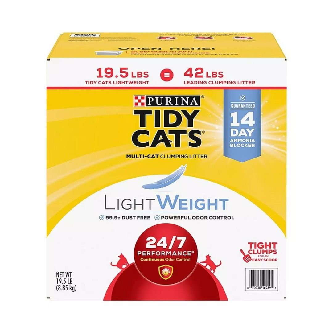 Tidy cats lightweight outlet