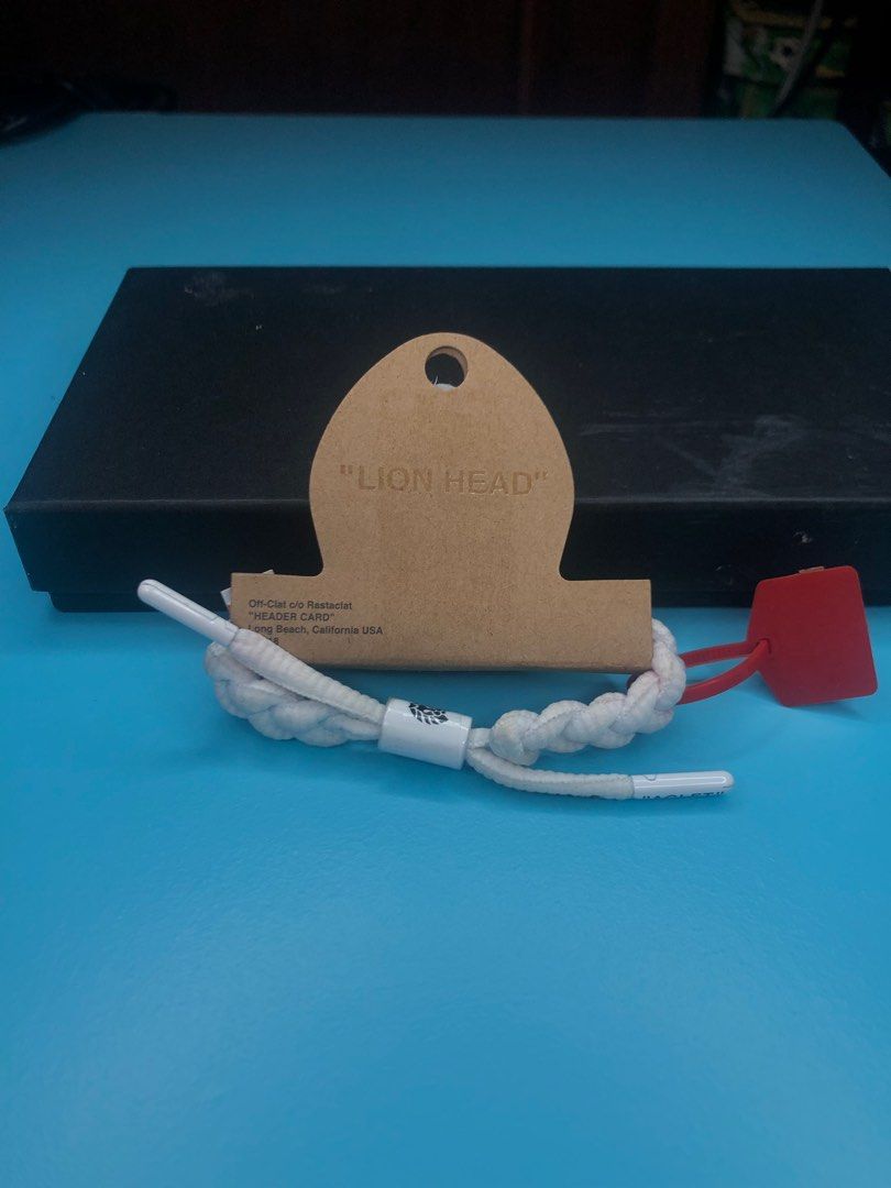 Lion head bracelet sales off white