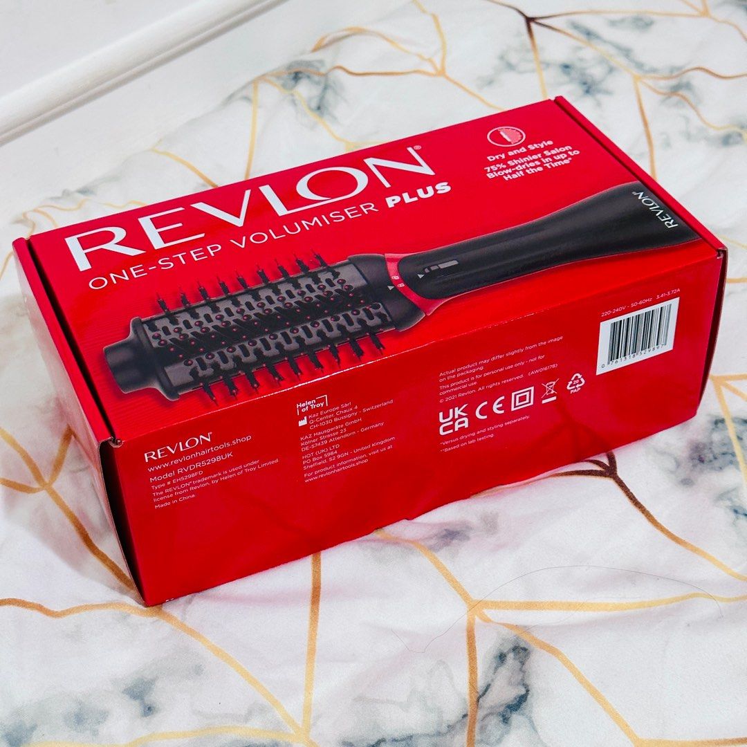 Revlon One Step Volumizer Plus Hot Air Brush 220V Pantene Heat Primer ...