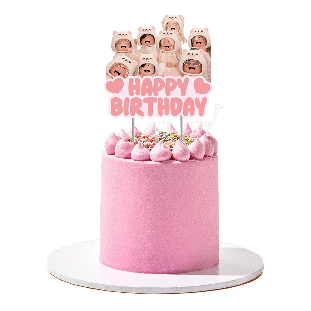 ROBLOX Birthday Party Theme Kids Birthday Party Decoration Brookhaven Balloons Banner, Hobbies