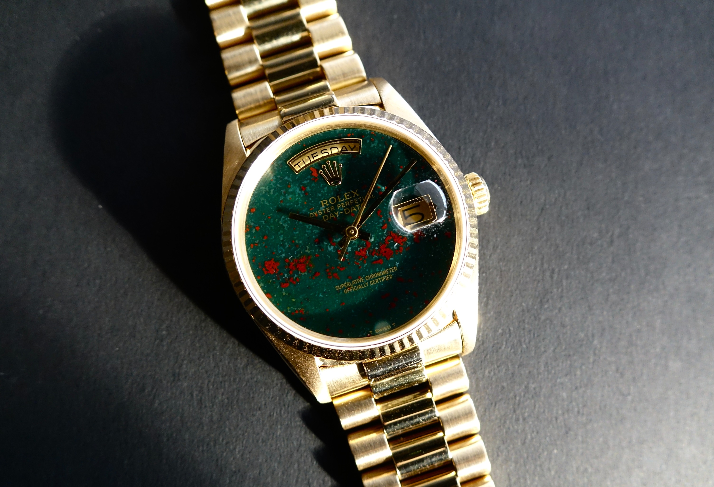 Bloodstone rolex sales