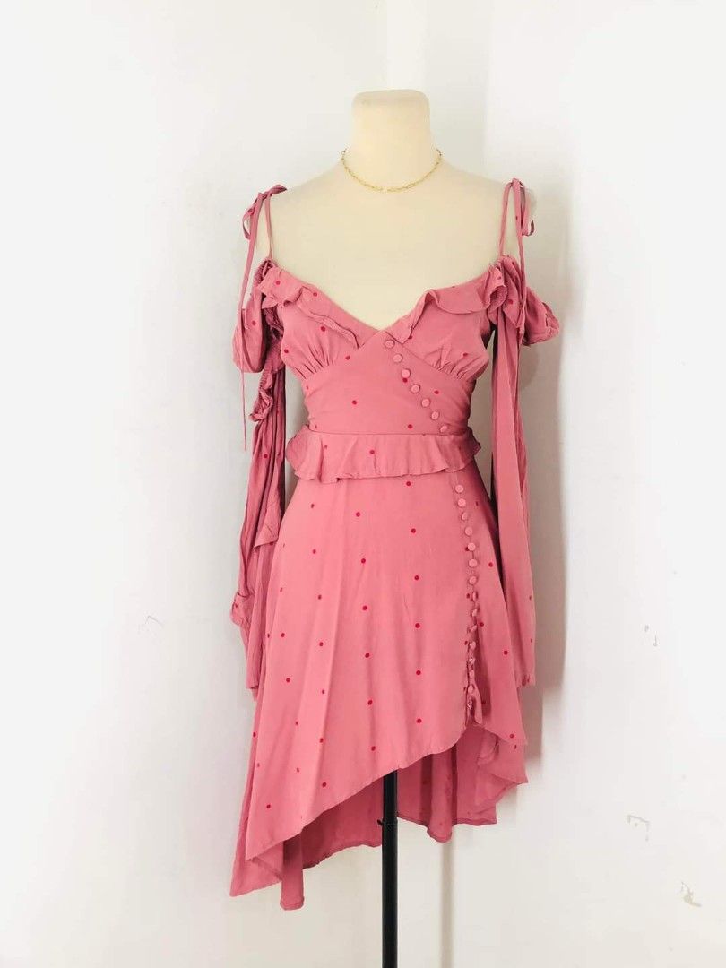 For love and lemons rosie ruffled mini dress online