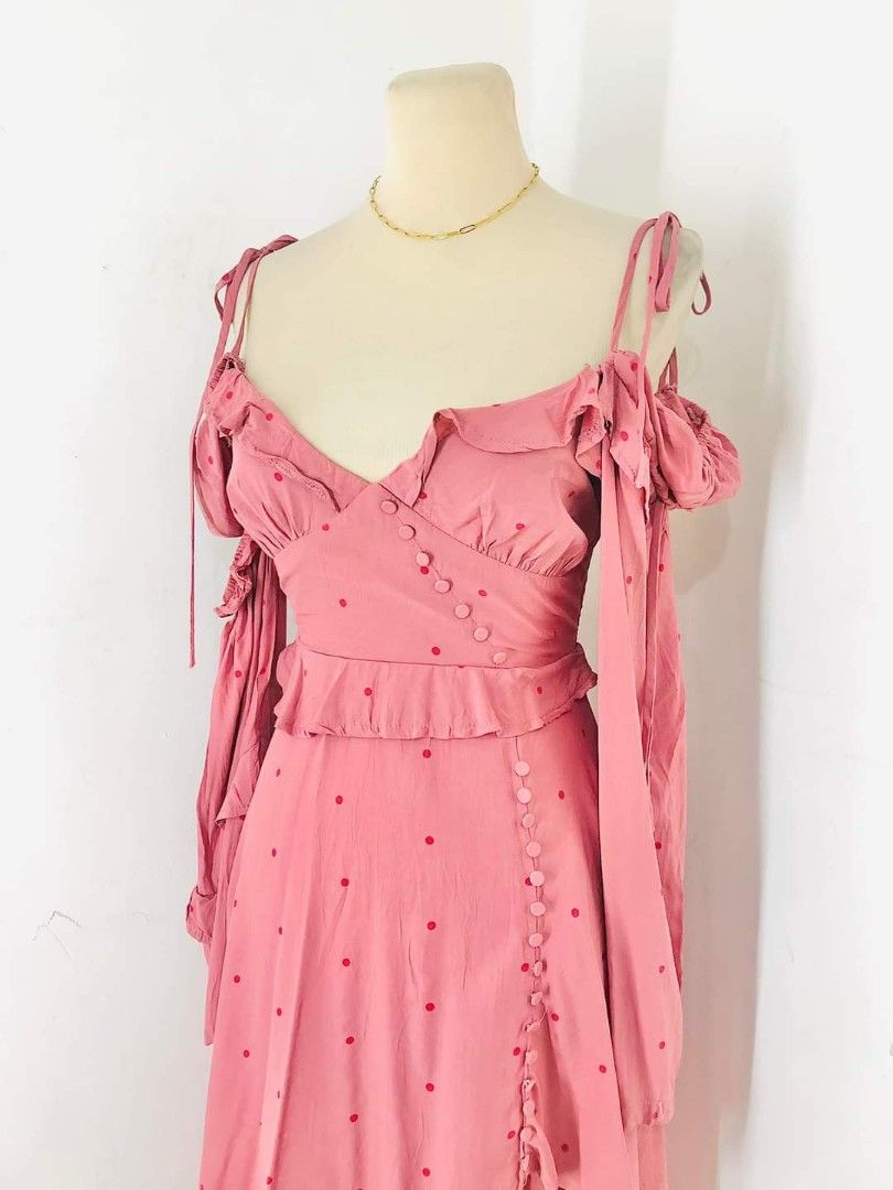 For love and lemons rosie ruffled mini dress online