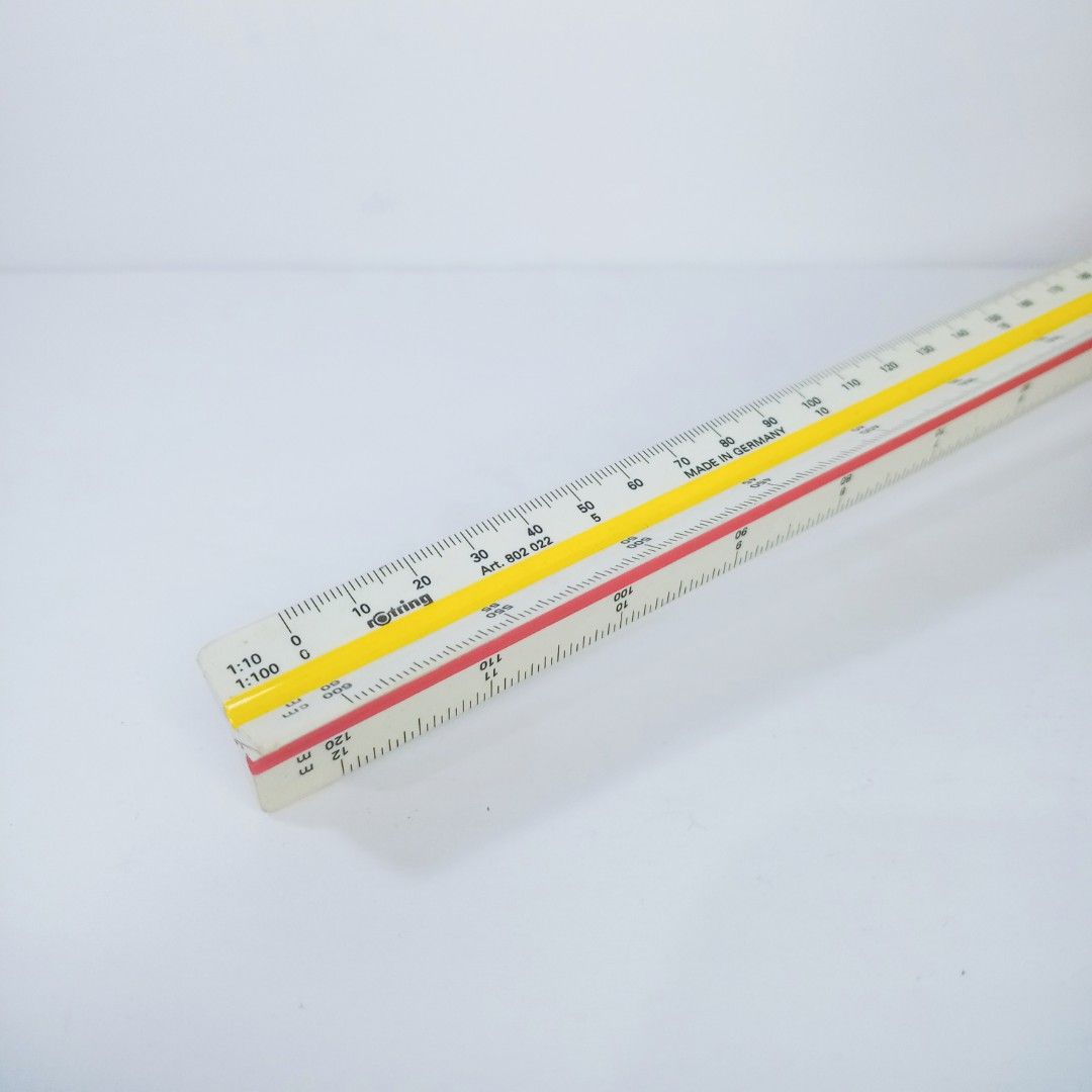 Rotring shop triangular scale