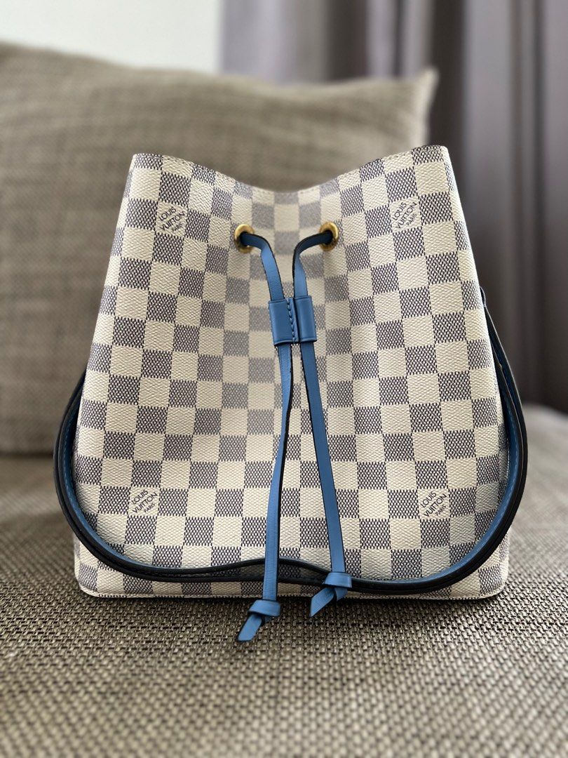 Louis Vuitton Damier Azur Mini Bag - Farfetch