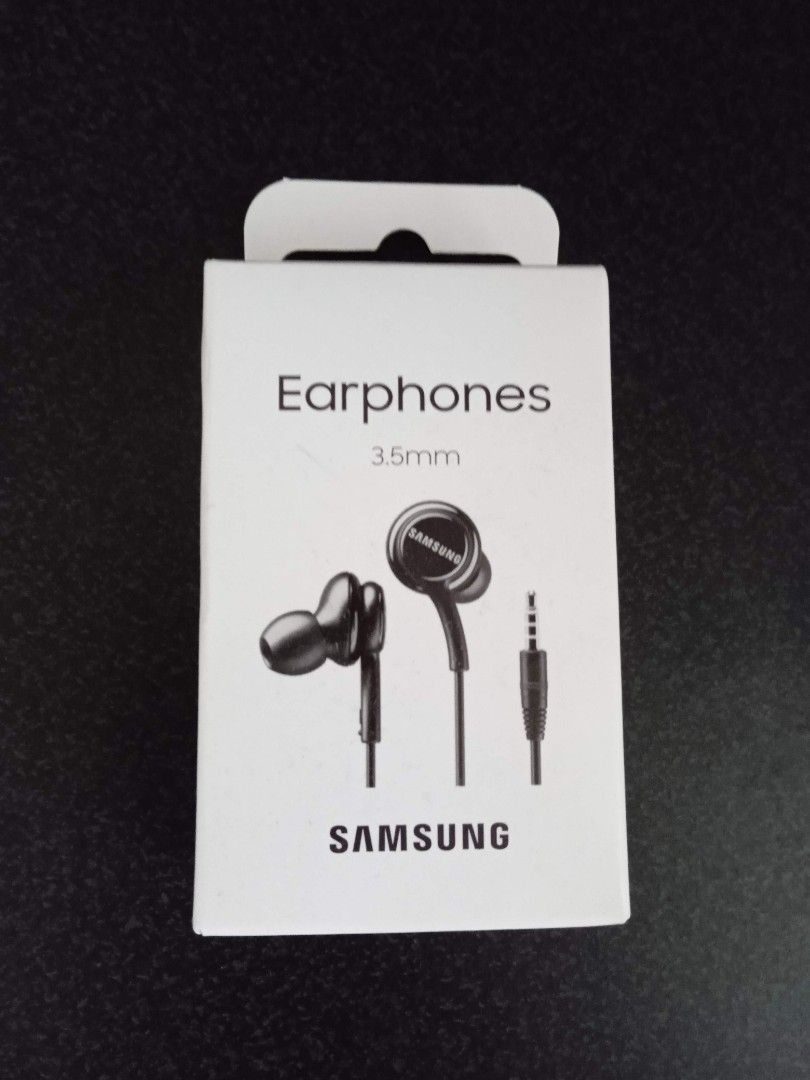 Samsung EO-IA500 3.5mm earphones (new & sealed), Mobile Phones & Gadgets,  Mobile & Gadget Accessories, Other Mobile & Gadget Accessories on Carousell