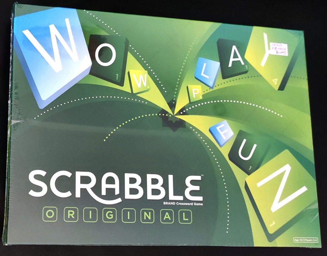 Scrabble Original Crossword Puzzle Game Sealed Brand New Hobbies