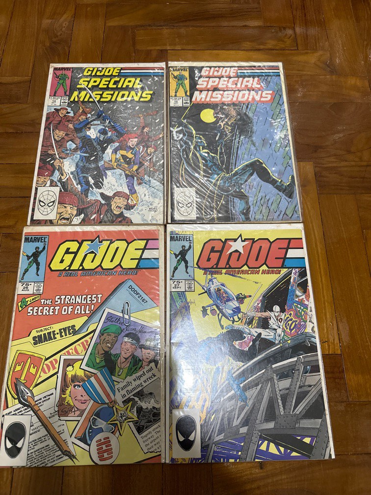 Set of GI Joe 26, 27 and Special Missions 14, 15, Hobbies & Toys, Books