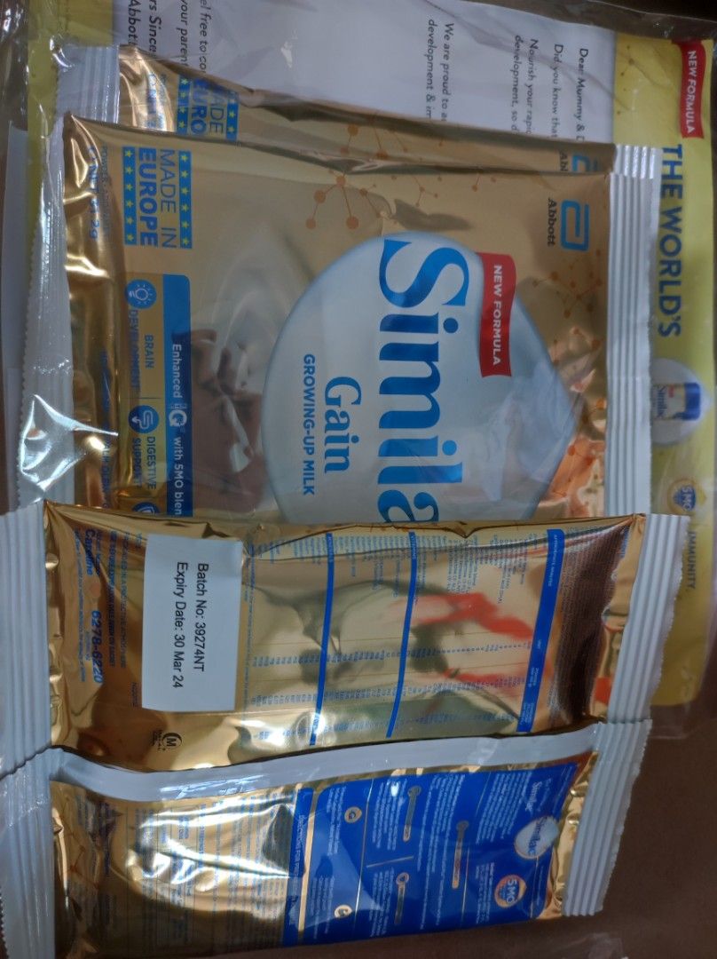 Similac stage 3 sachet, Babies & Kids, Nursing & Feeding, Weaning ...
