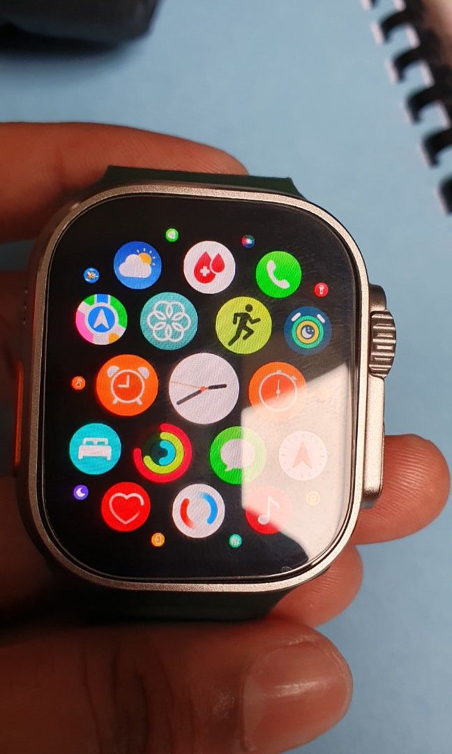 Smart watch ultra replica amoled display Mobile Phones