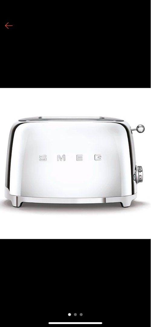 Smeg toaster SILVER CHROME, TV & Home Appliances, Kitchen Appliances