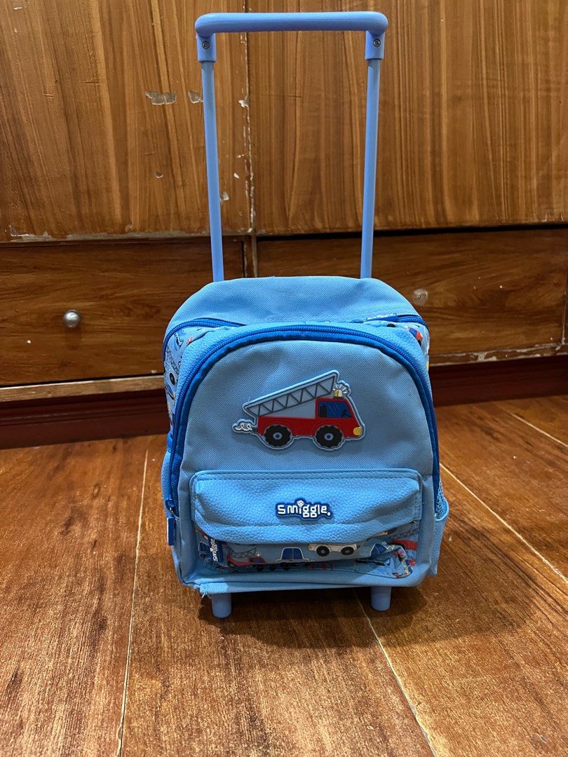  Smiggle Sggle Whirl Junior Trolley Backpack with Light Up  Wheels