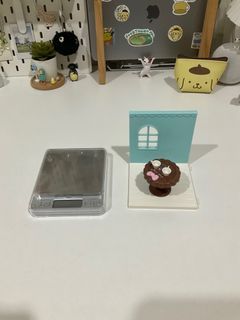 sonny angel weighing scale + mini tea table