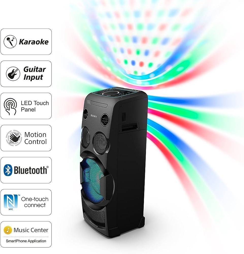 Sony high power portable party system best sale
