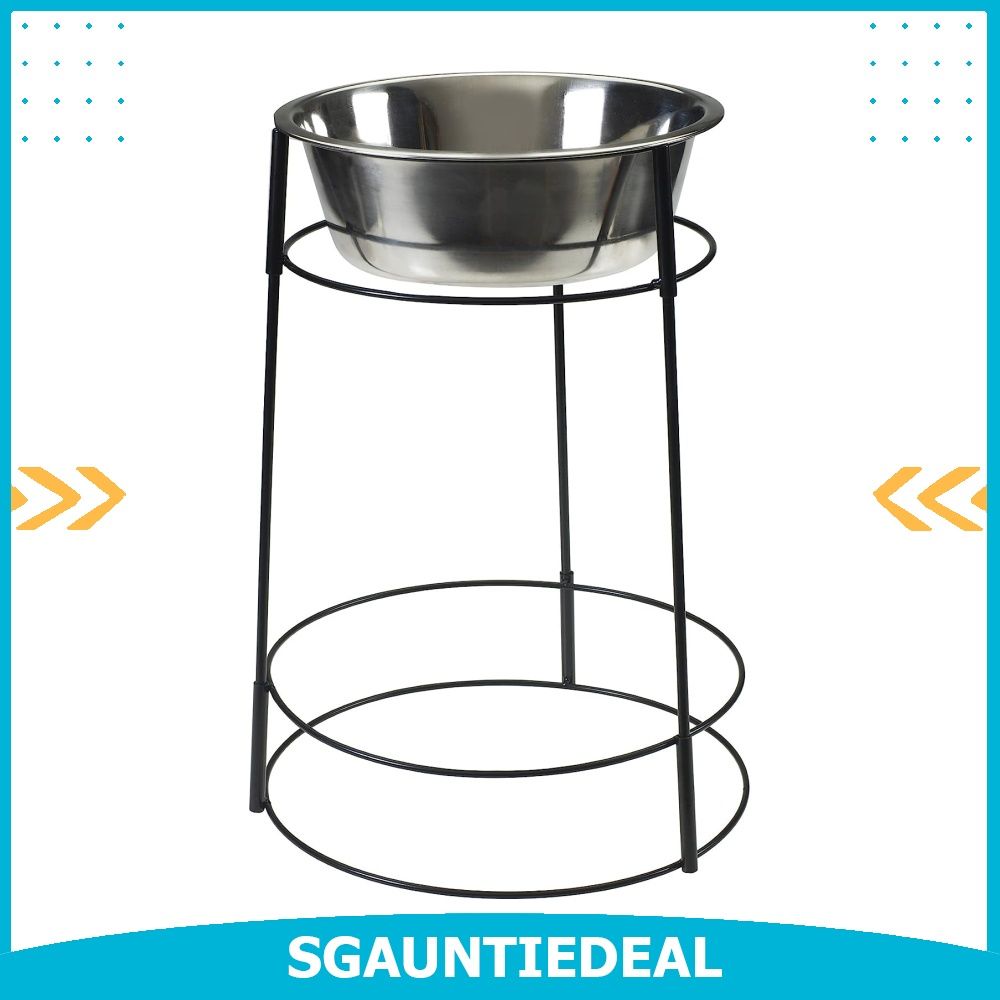 Elevated dog feeder discount