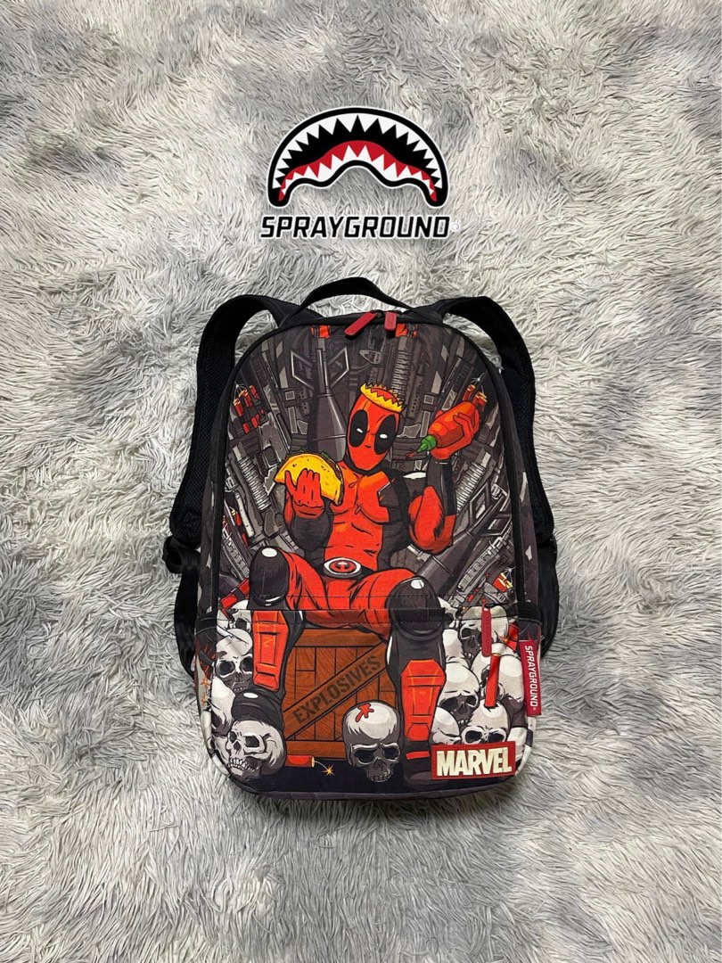 SPRAYGROUND x DEADPOOL Backpack on Carousell