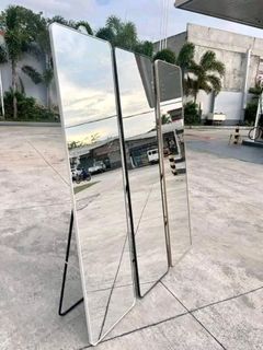 Square Mirror With Stand