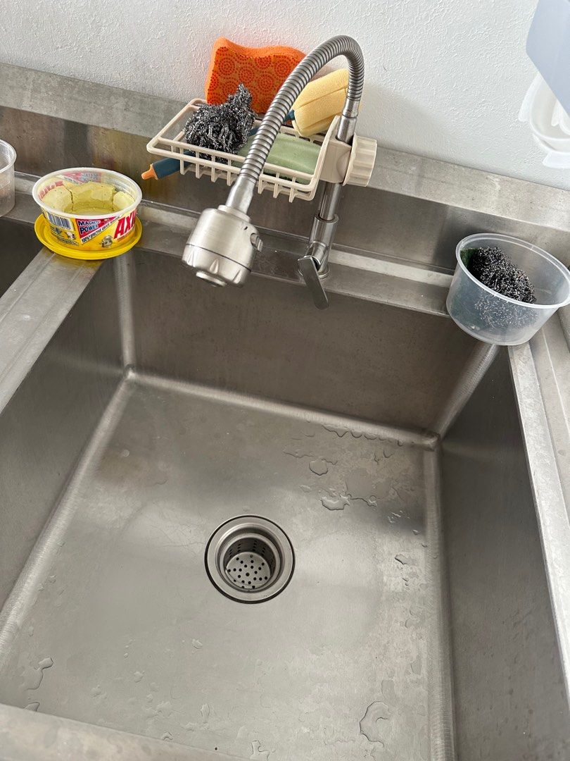 Stainless steel sink for sales, Furniture & Home Living, Kitchenware