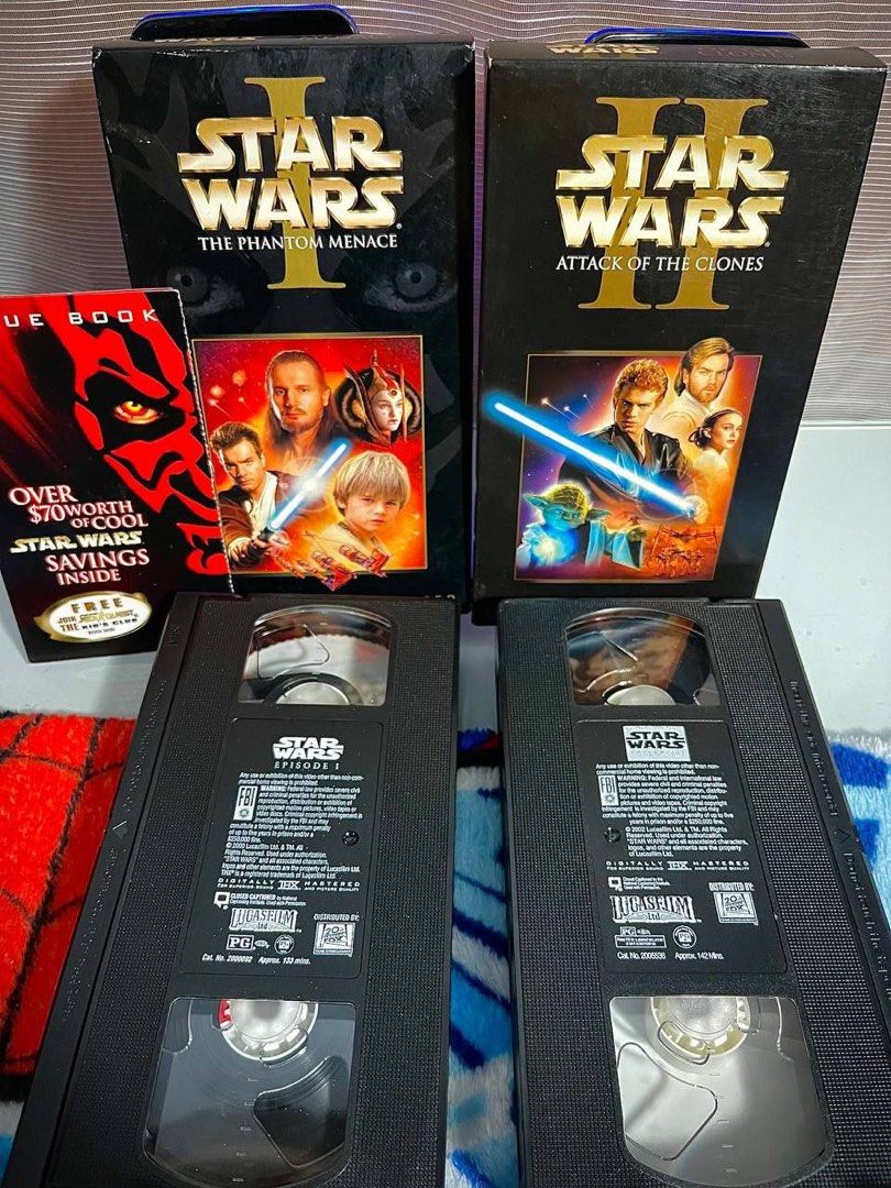 Star wars vhs sale set
