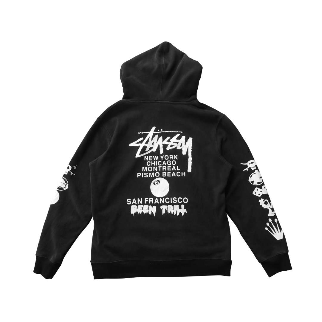Stussy been trill hoodie top