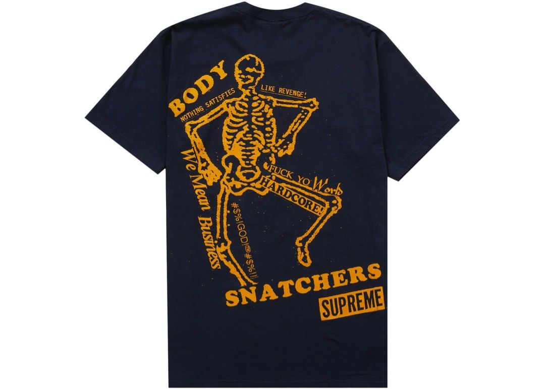 Supreme 23SS body snatchers tee navy XL, 男裝, 上身及套裝, T-shirt