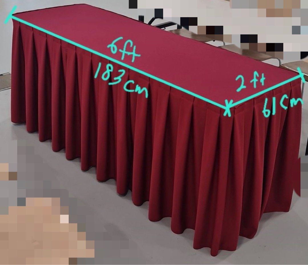 Table cloth skirting, Lifestyle Services, Event & Party Services on