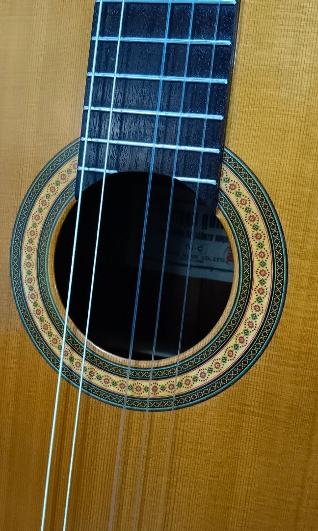 Tarrega tg-c classical guitar (Category: Musical Instruments) located in Paranaque City. Submitted by yourhonorvoy (Listing ID 1250936197, Image 3). Description: 🤠🤠🤠 New arrival from japan🇯🇵 Tarrega tg-c classical guitar 30k only With hardcase Rare model 🫰Lagyan ko palang Ng bagong nylon strings 💪Ganda Ng tunog nito, medyo maliit Ang body compare sa ordinary size... 👍Payment thru cash, bank transfer, gcash or in any remittance center 🚚We