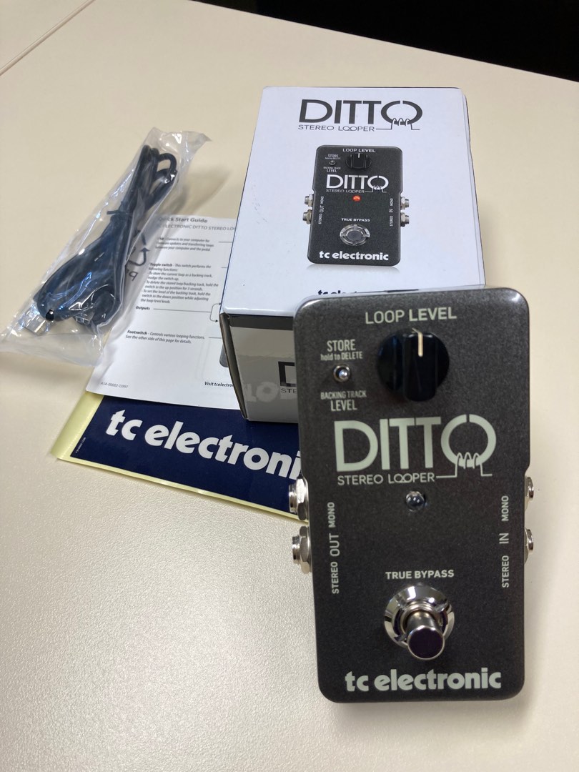 TC Electronic Ditto Stereo Looper, 興趣及遊戲, 音樂、樂器& 配件