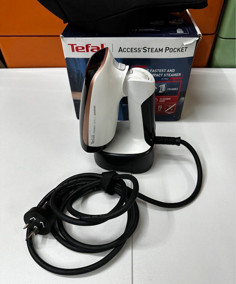 TEFAL DT3030 ACCESS'STEAM POCKET Handheld Steamer, Clothes Steamer on