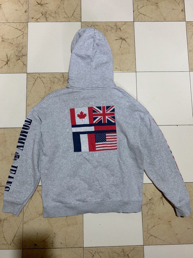 Tommy hilfiger 90s capsule flag hoodie on sale
