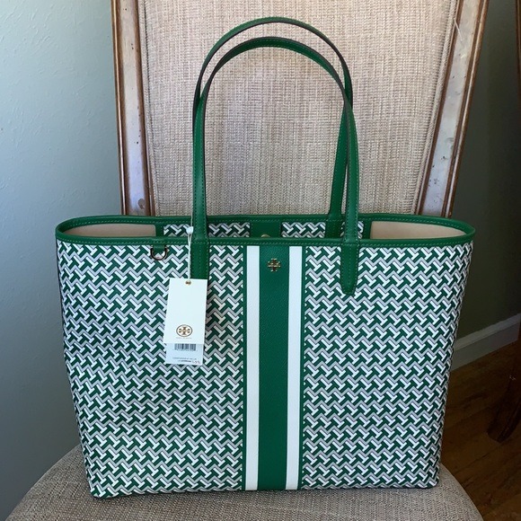 TORY BURCH GEMINI LINK SMALL TOTE, Luxury, Bags & Wallets on Carousell