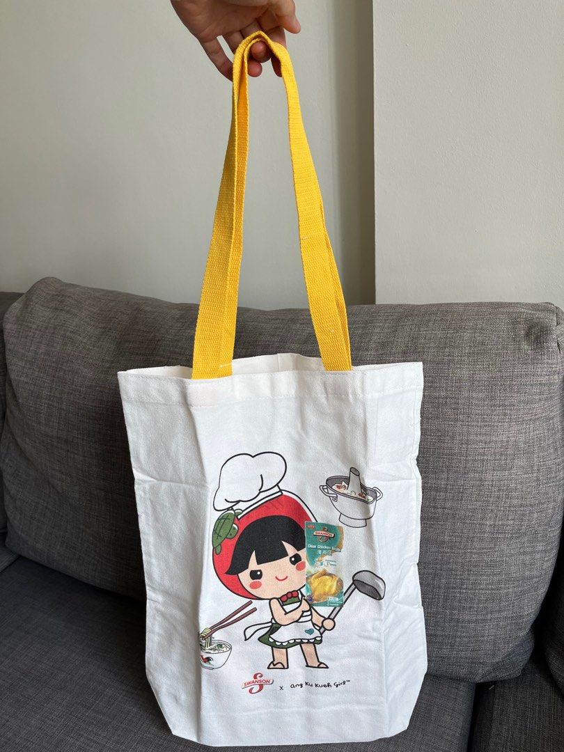 Tote Bag Swanson x Ang Ku Kueh Girl Women s Fashion Bags