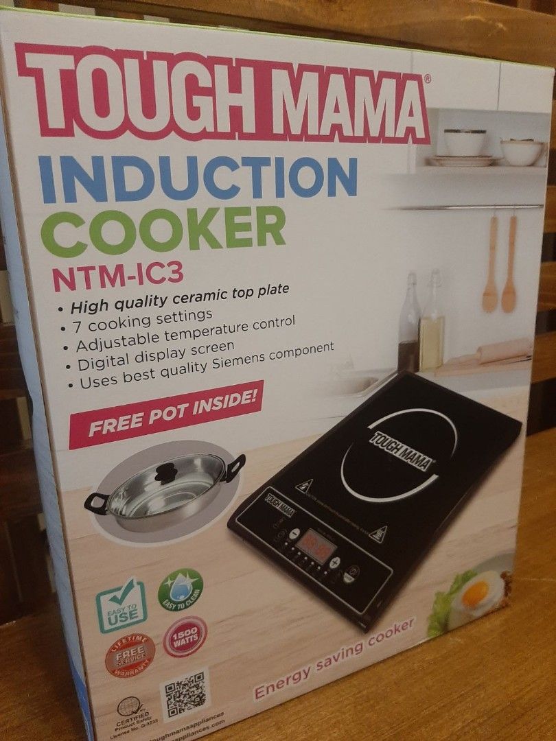 Tough mama induction shop cooker manual